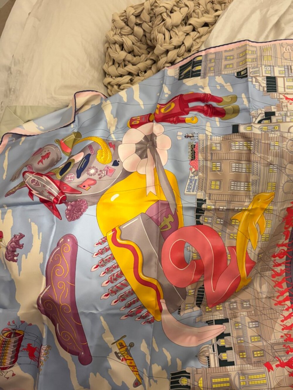 Hermès Parade Carré 90 Silk Scarf CW05